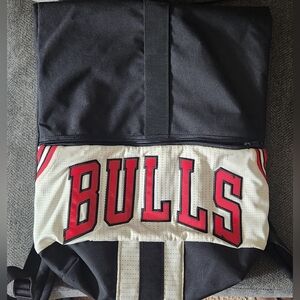 Vintage Chicago Bulls Basketball Backpack.
